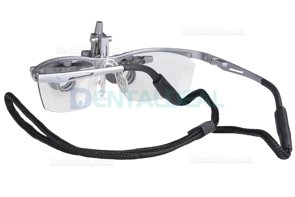 DY-118 2.5X450mm Aluminum Frame Dental Surgical Loupe Adjustable Pupil Distance